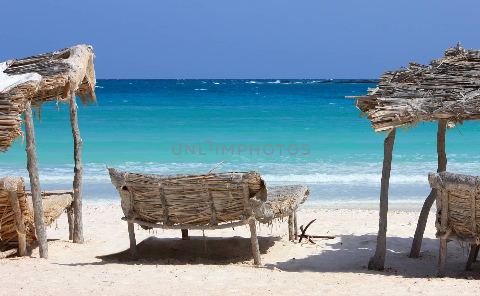 sea panorama on a sunny day