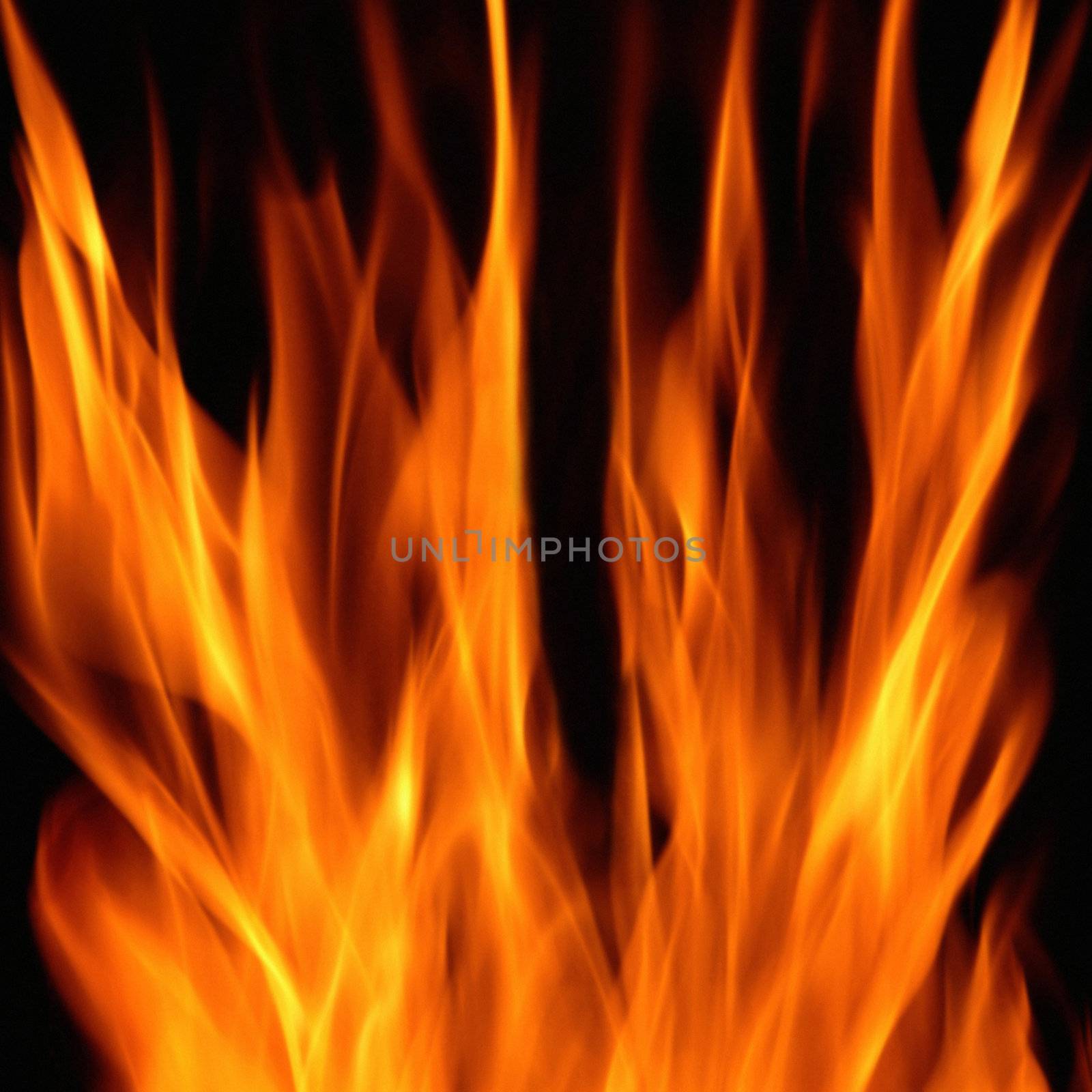 background of flames of fire orange in colour