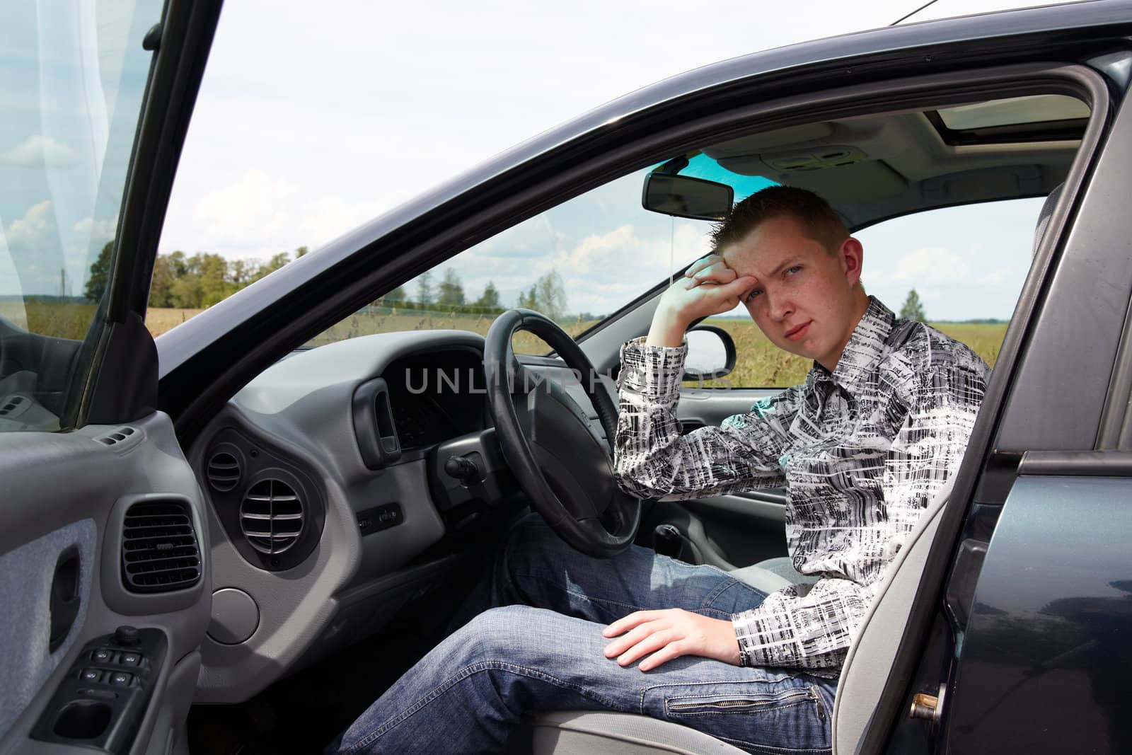 After the driving test young drivers reflect on the errors