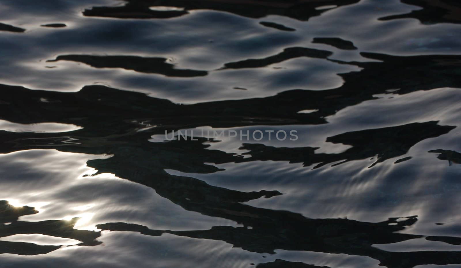 A background of rippling creek water.