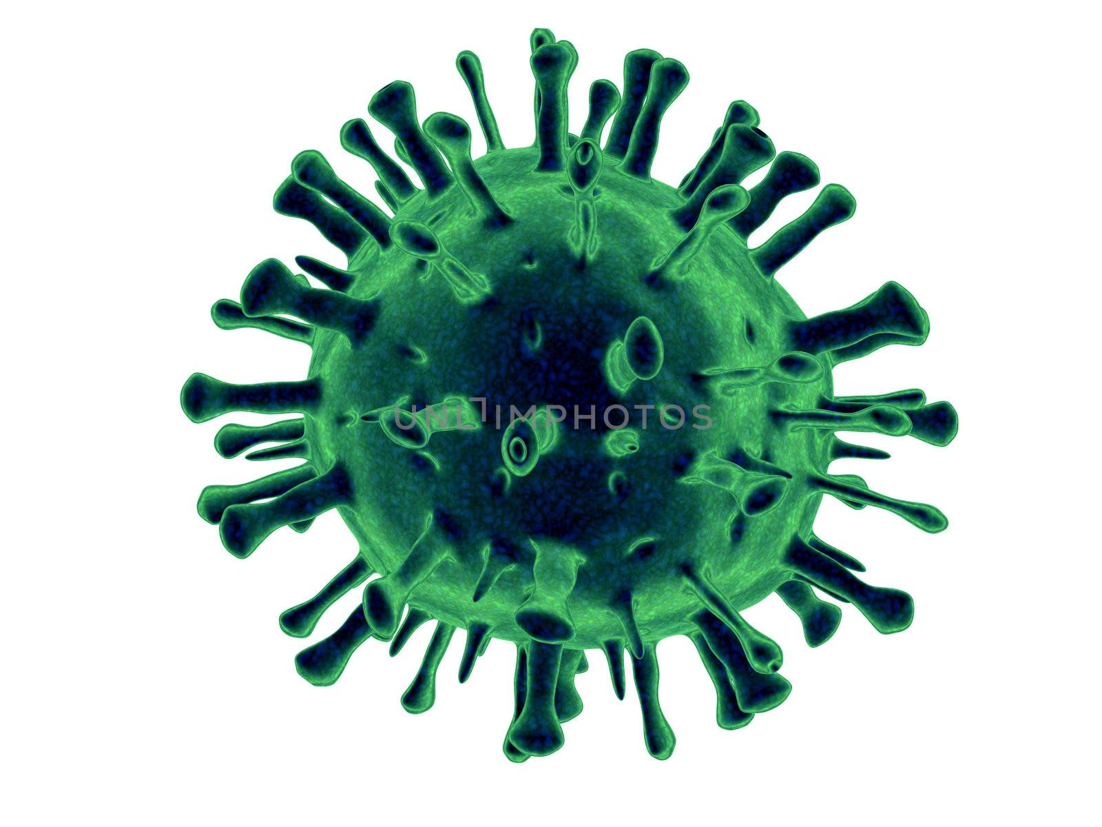3d image of virus