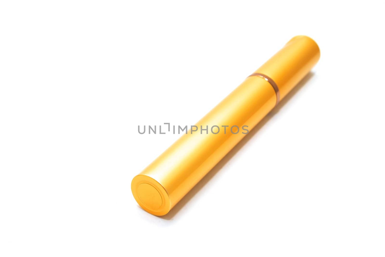 photo of the bottle of mascara on white background