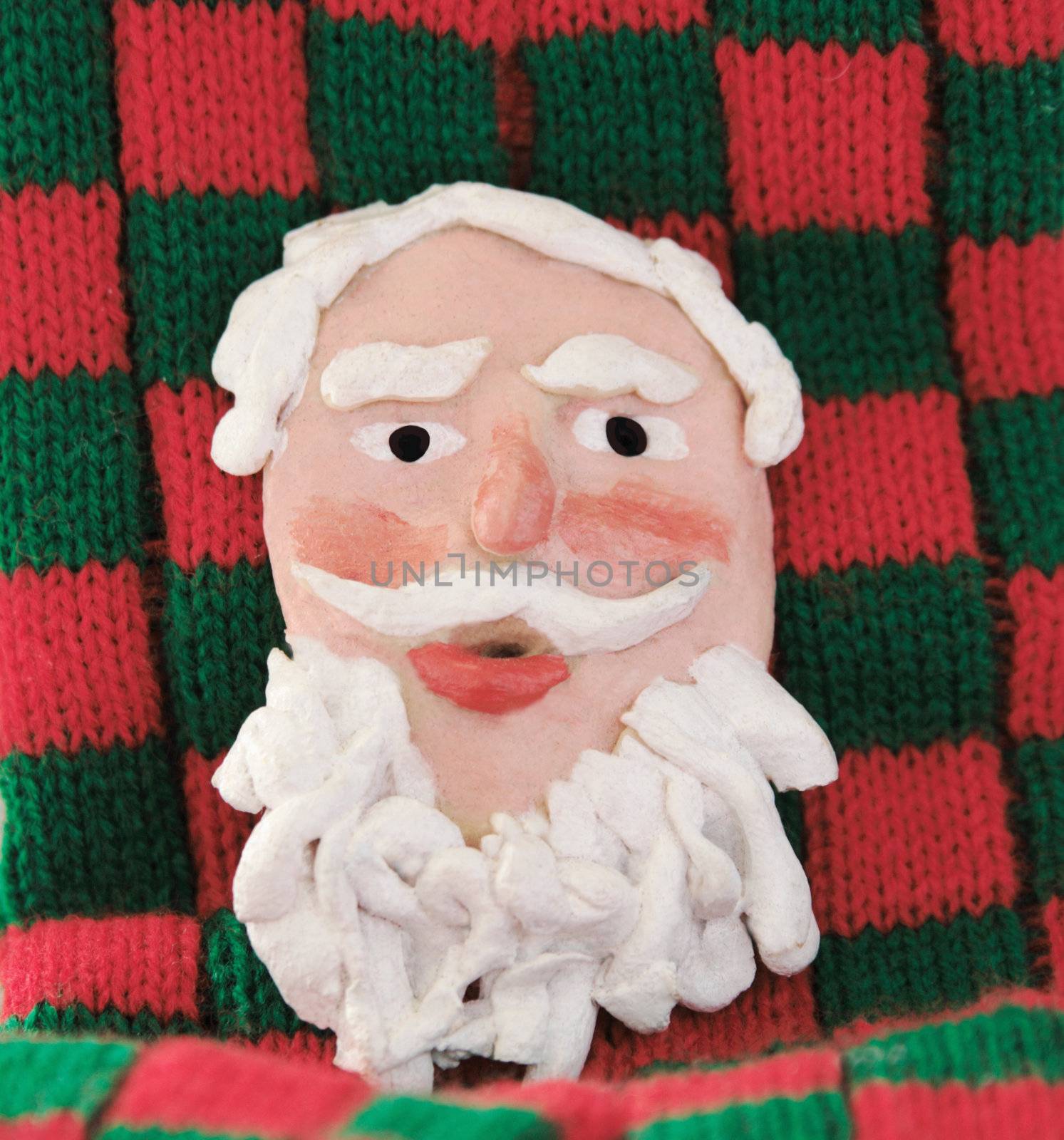 Santa head ornament by nebari