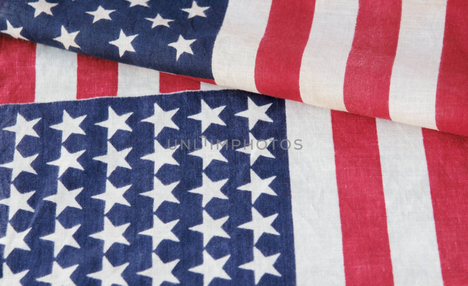 two American flags by nebari