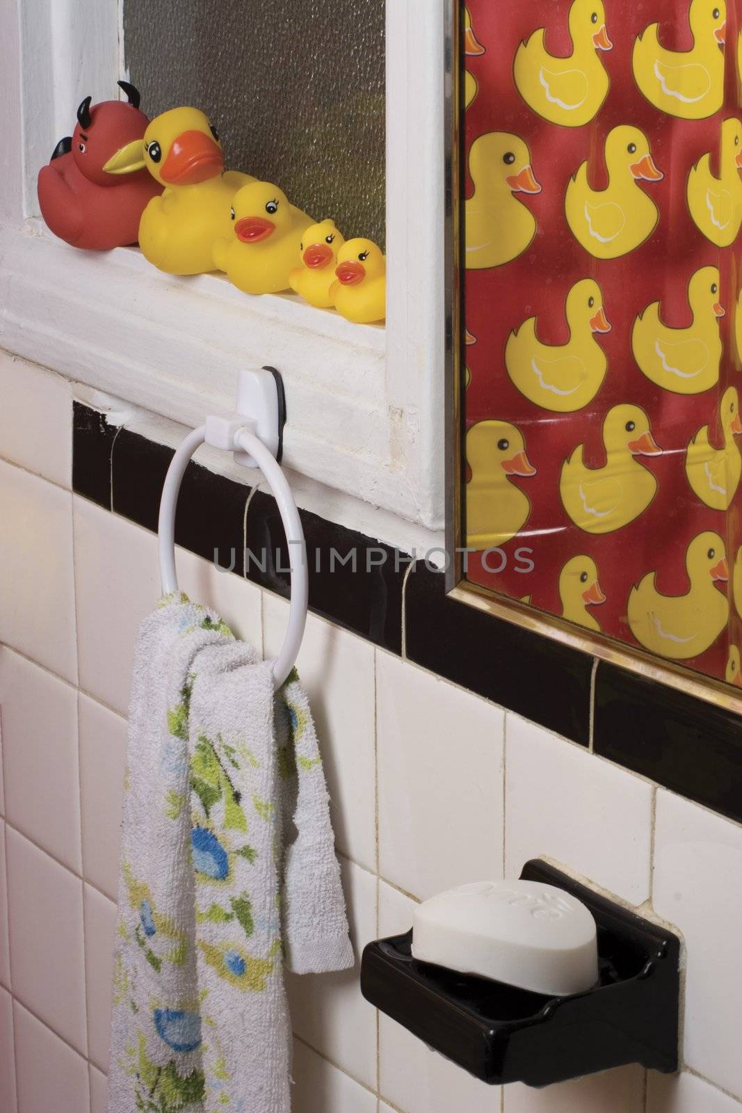 Bathroom rubber ducky by mypstudio