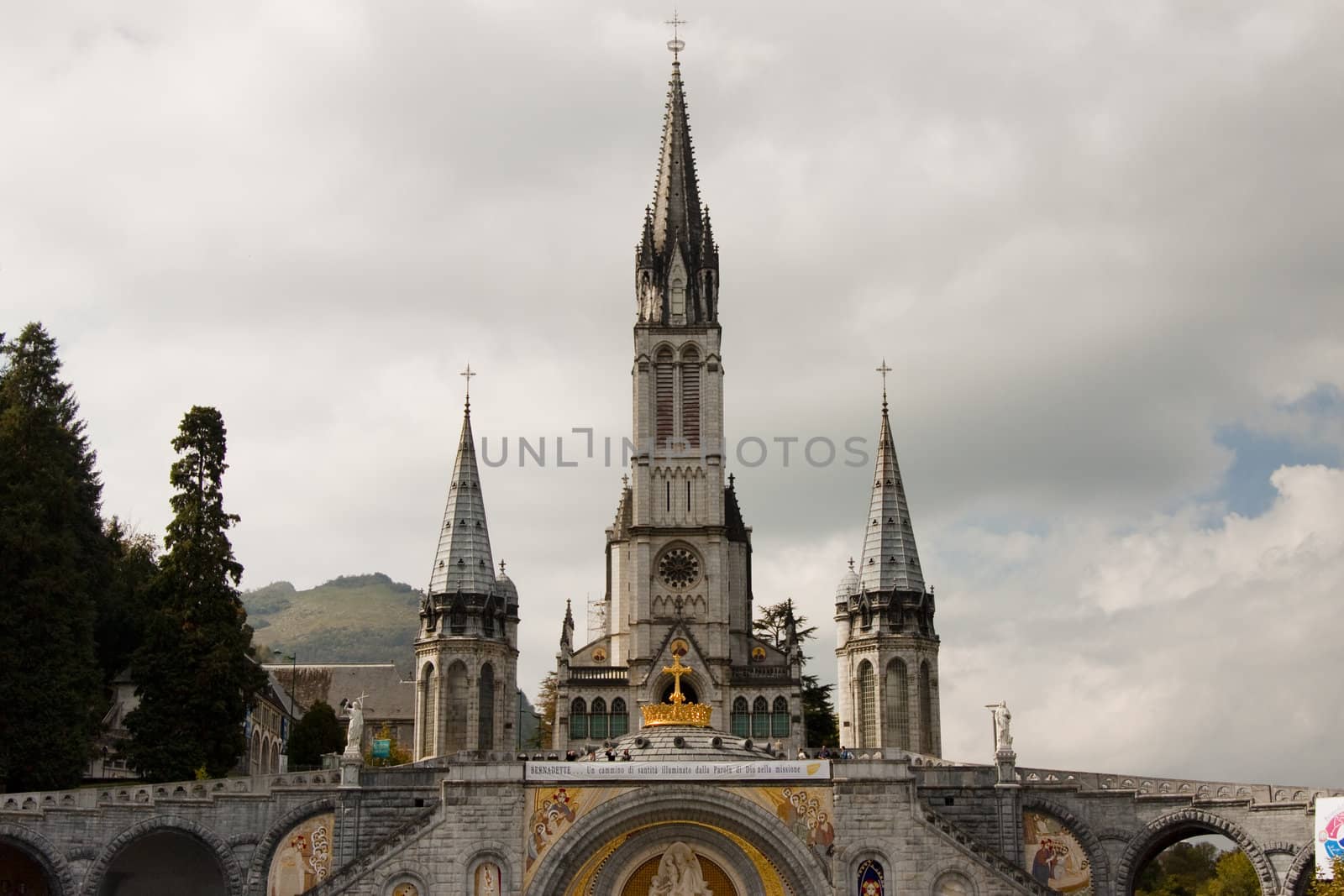 Cathedral of Lourdes by parys