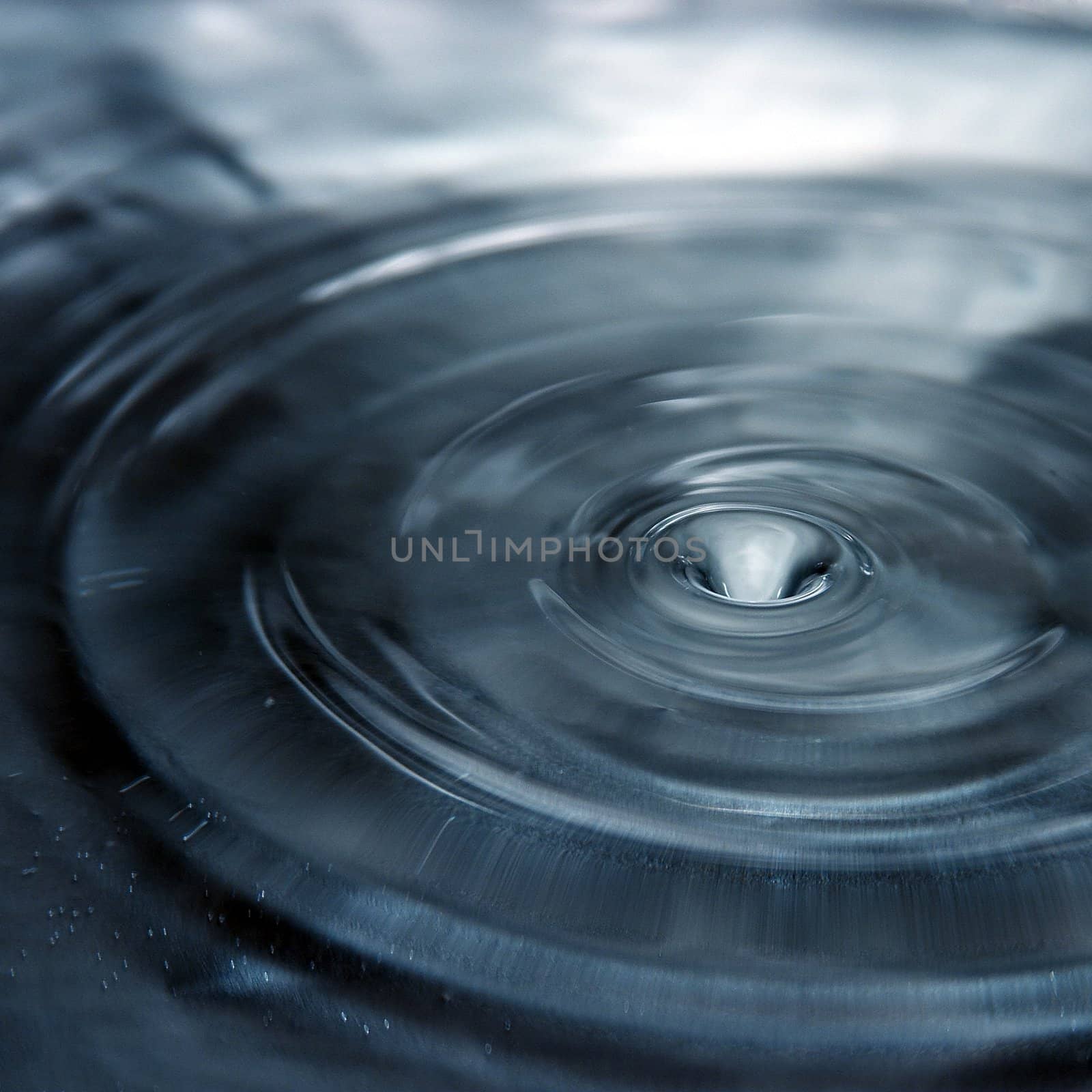 wave from the droplet