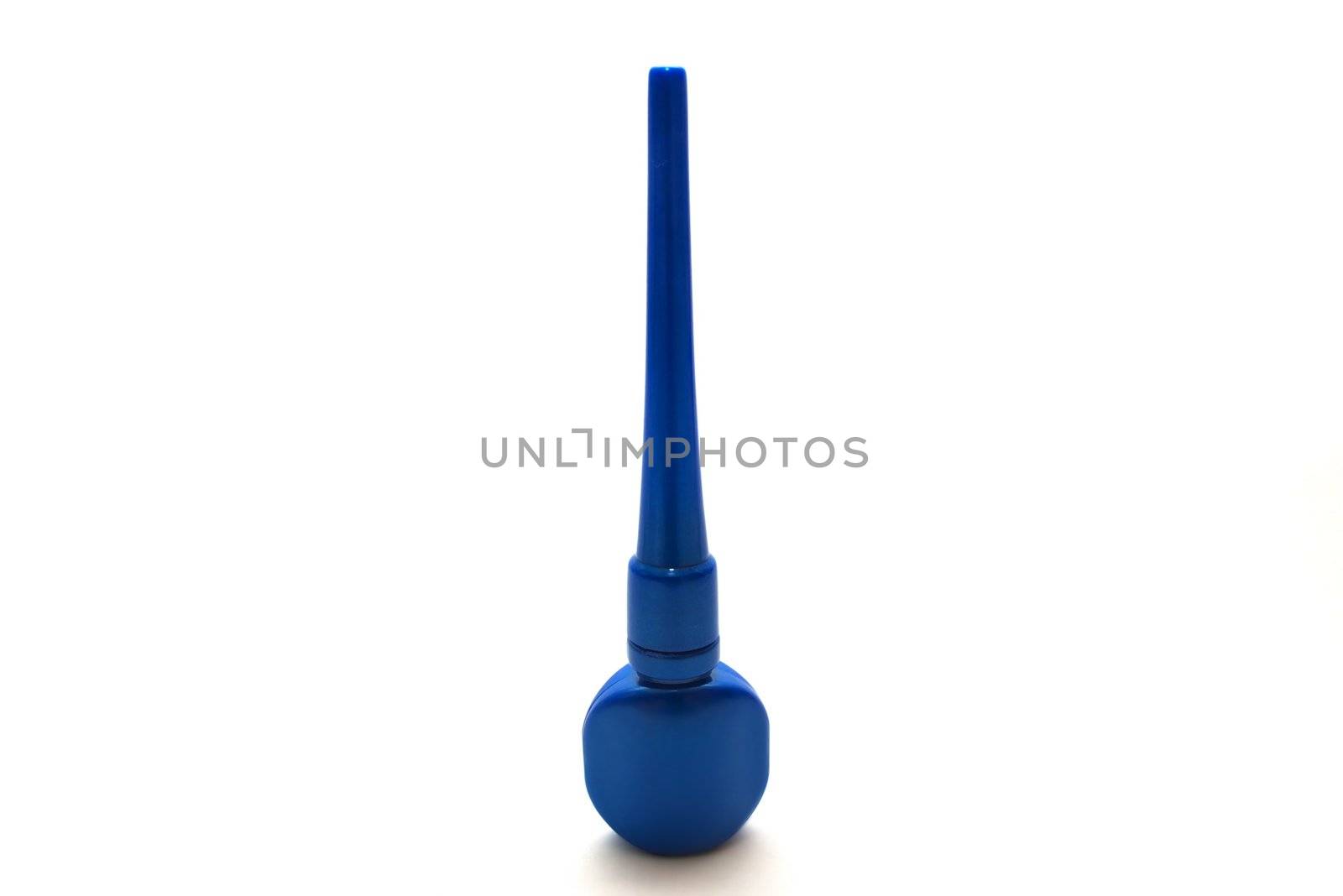 photo of the nail polish bottle on white background