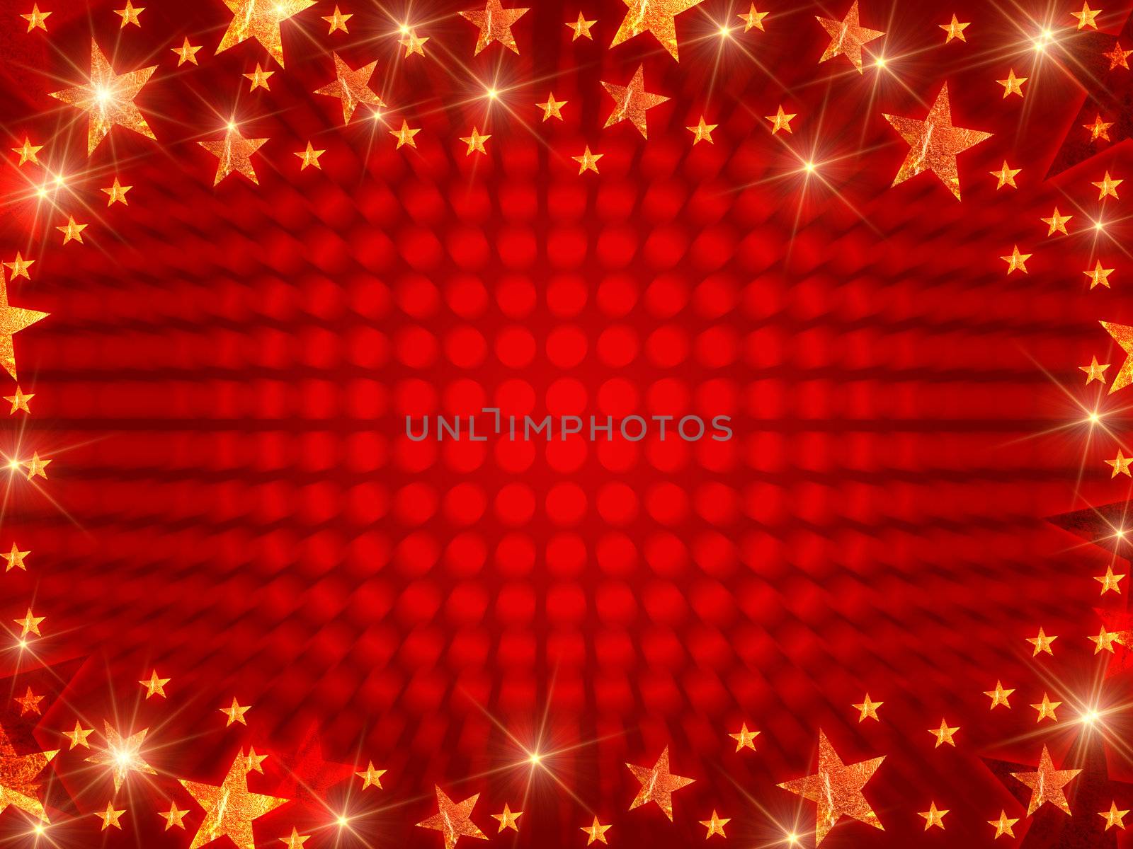 Cristhmas background with dots by marinini