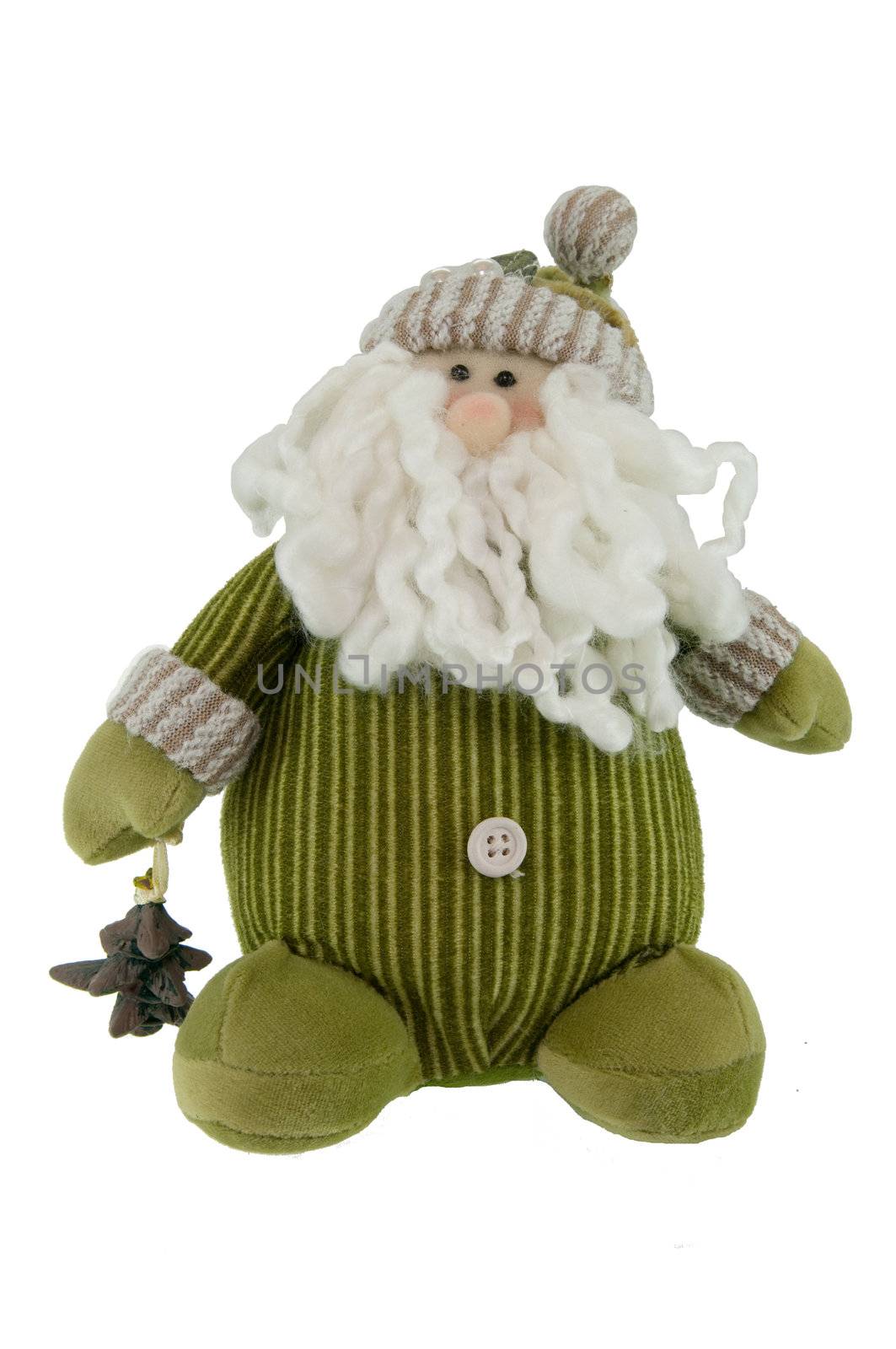 The picture of cute christmas santa for decoration 