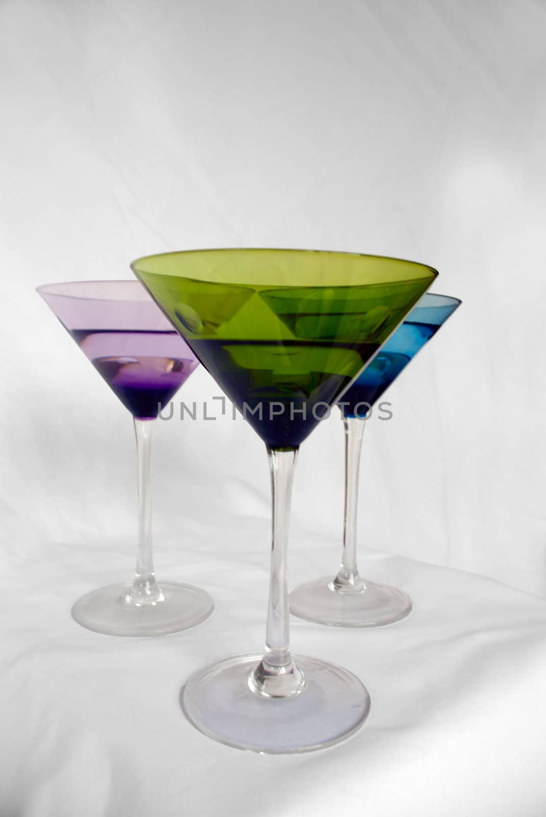 Multicolored Cocktail Glasses by npologuy