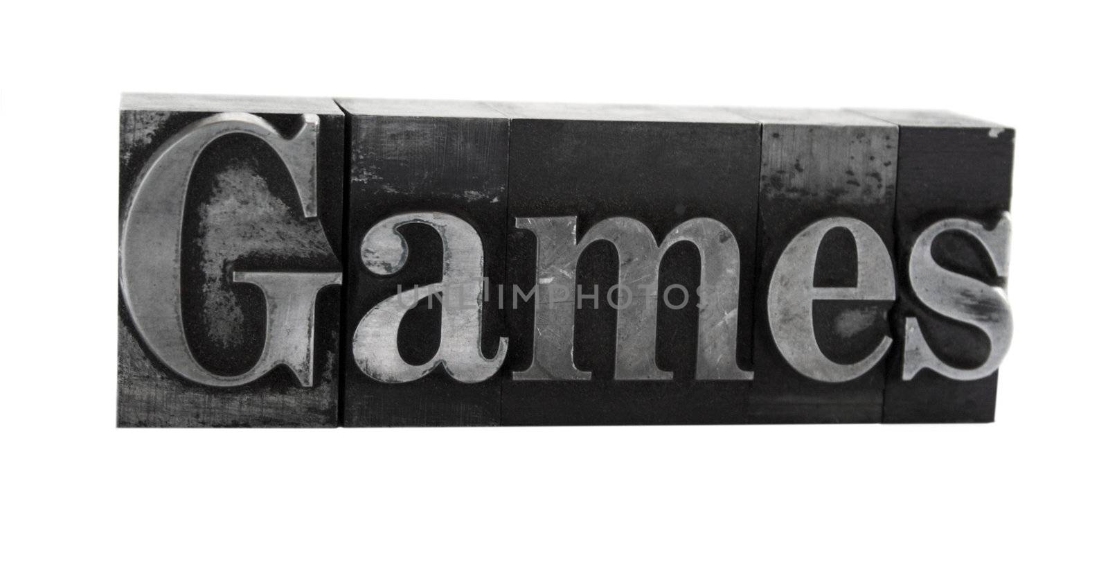 games in metal letters by nebari
