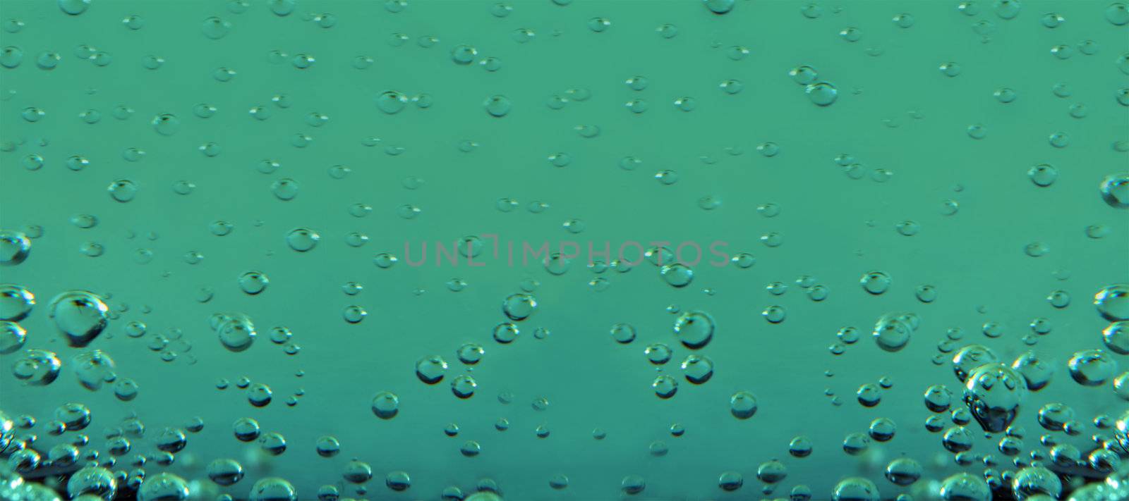 air bubbles in water background