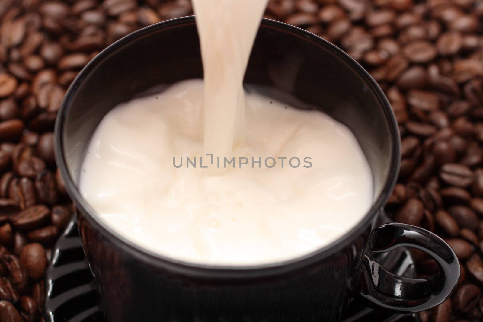 coffee with milk by Mikko