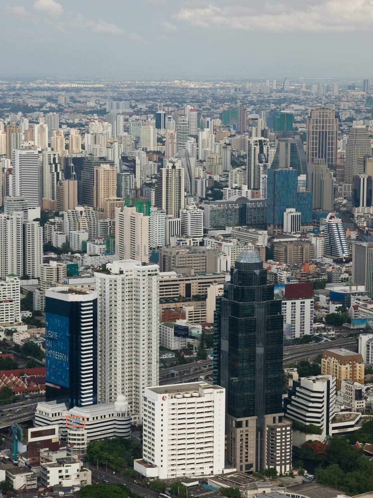 view of bangkok from the top point (byok sky)