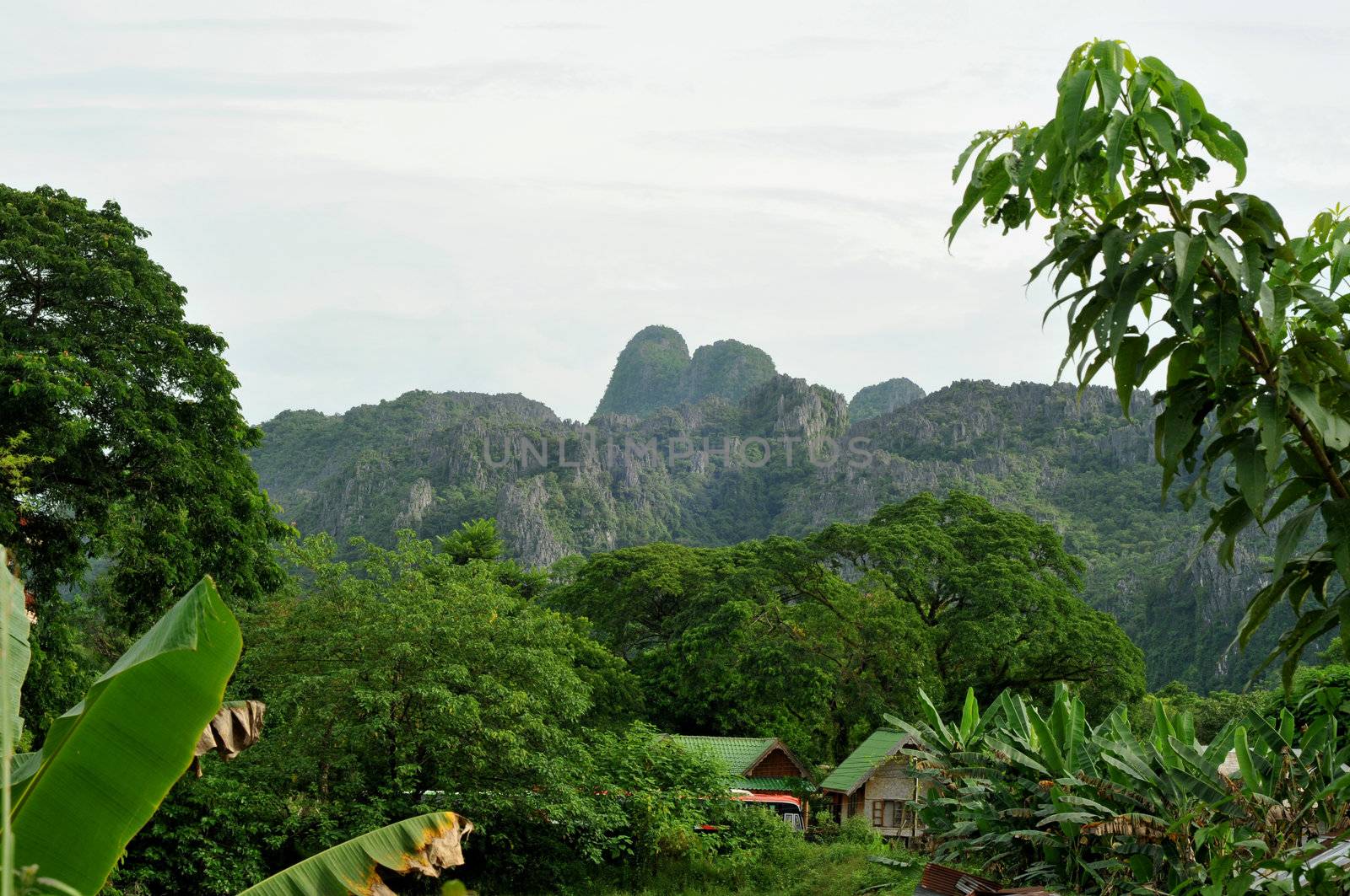 the beautiful landscape of vang vieng,laos
Traditional Thai art/paintings in an ancient temple,thailand