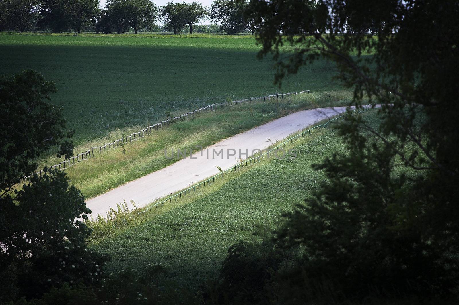 Picture of road in countryside