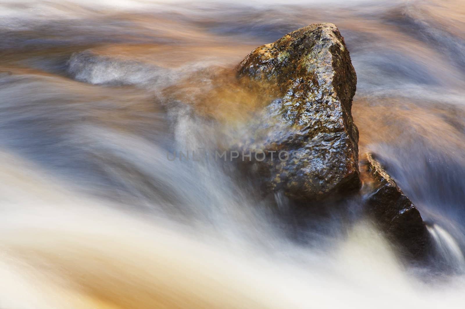 Rock in the river