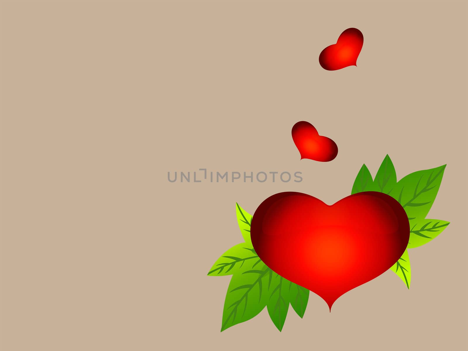 valentine and love Illustrations / Backrounds