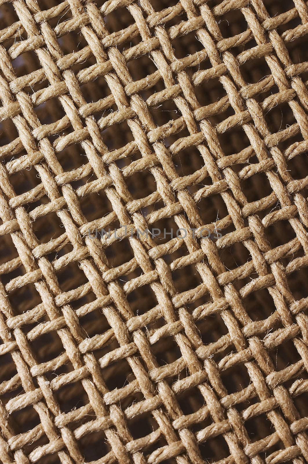 Burlap close-up texture