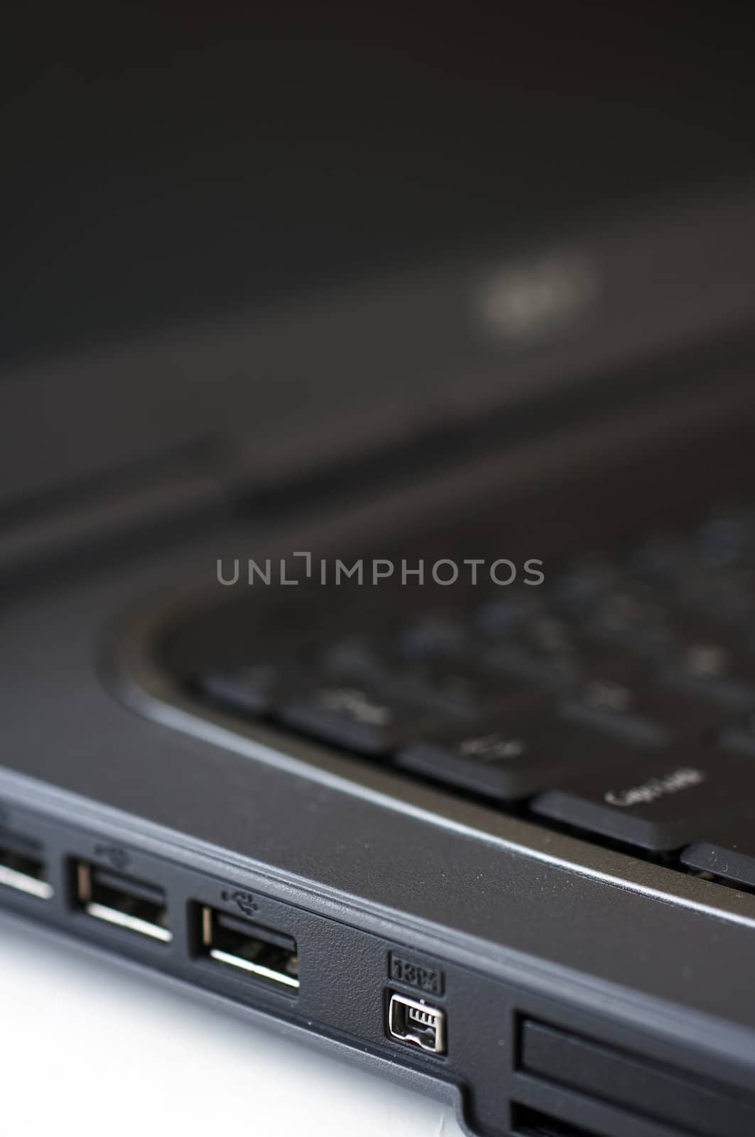 Laptop close-up