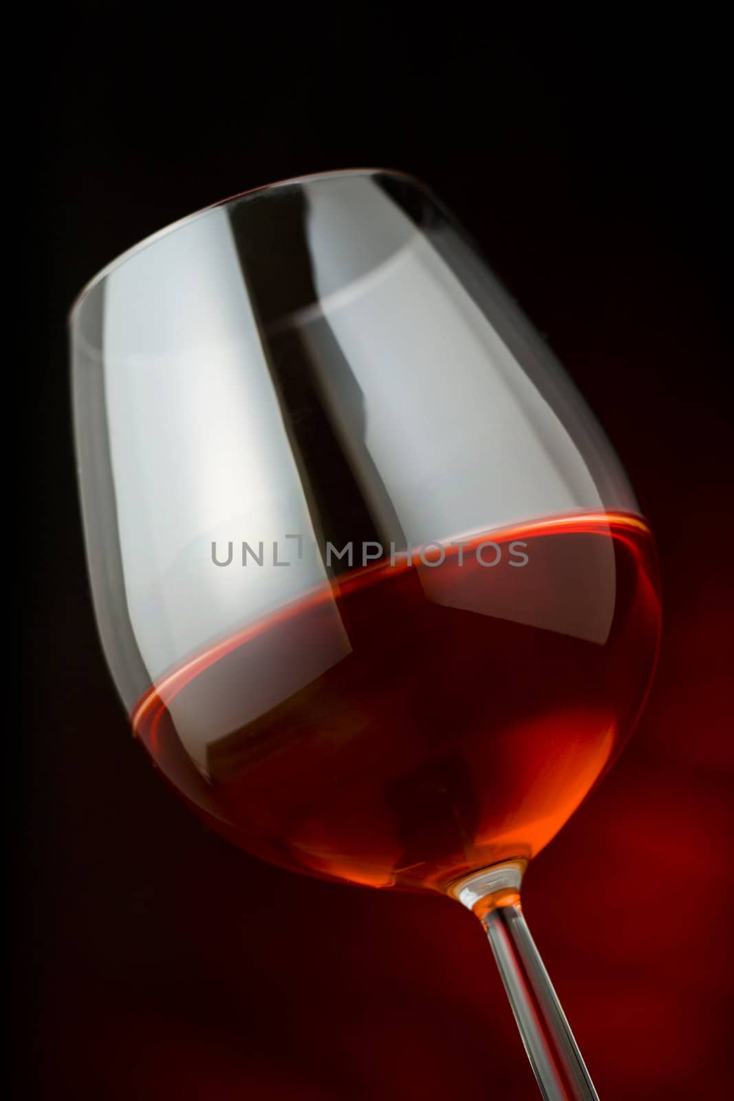 red wine glass by mjp