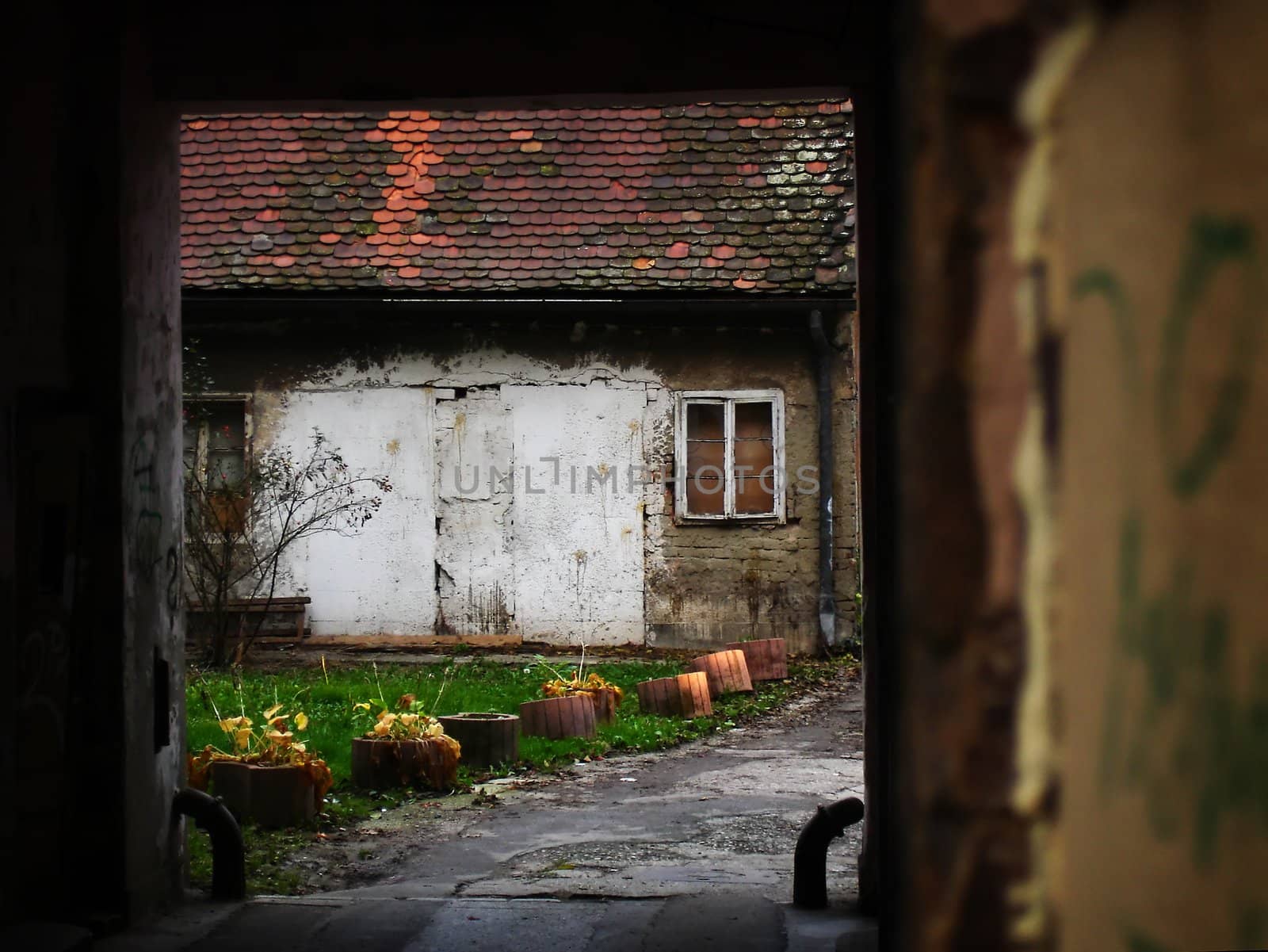 Small house and nice garden