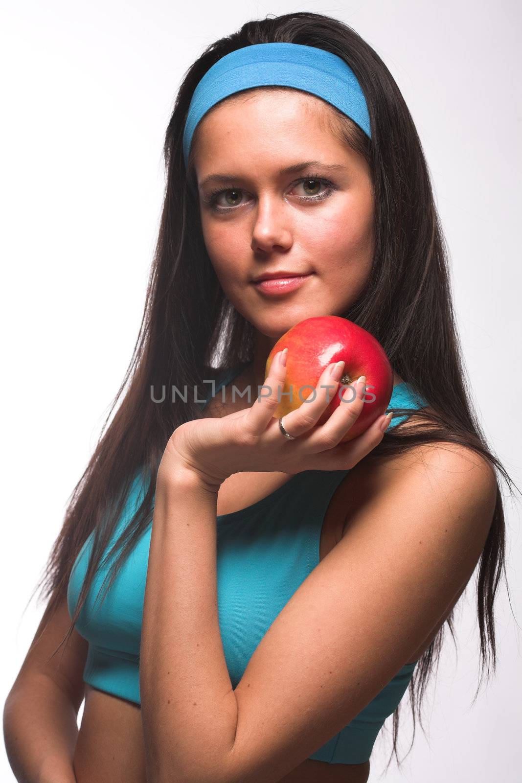 young sporty woman