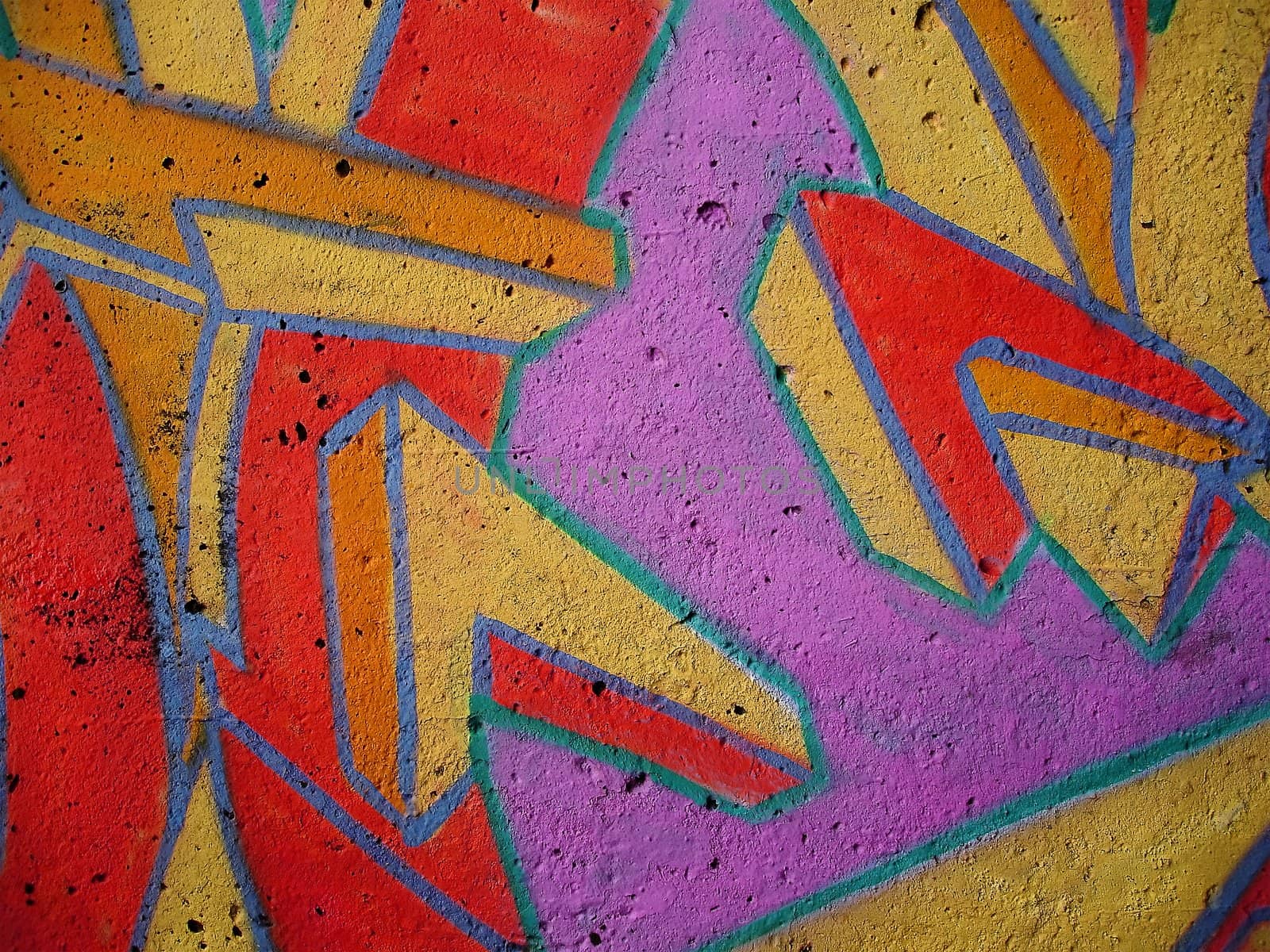 Graffiti wall by Lizard