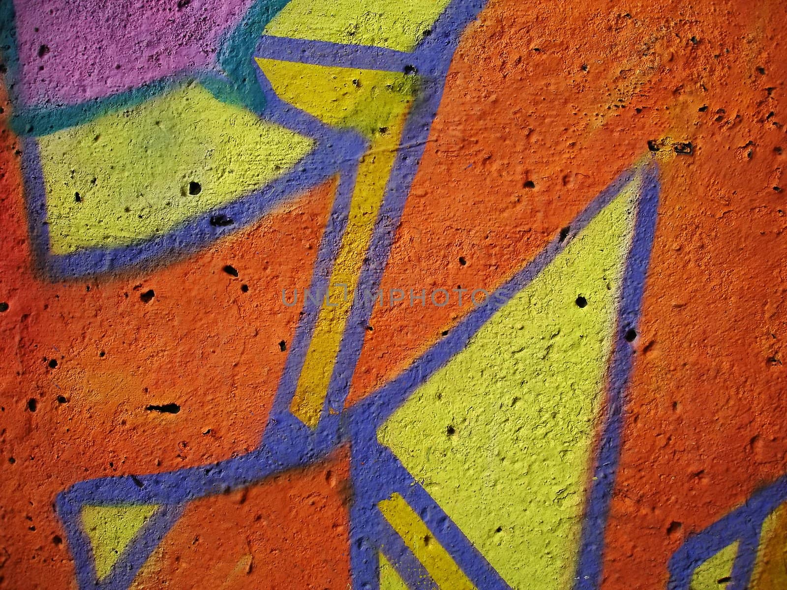 Graffiti wall  by Lizard
