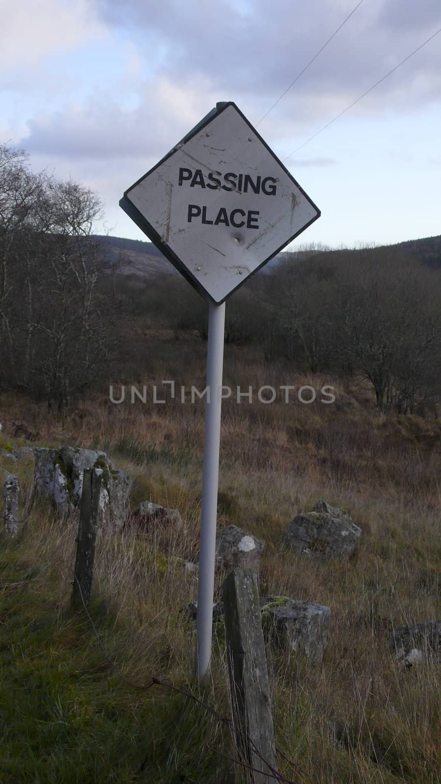 road sign by medsofoto