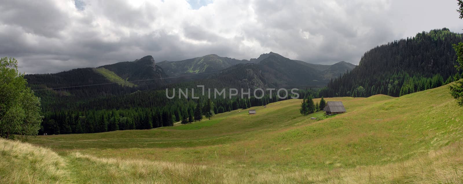 Tatras panoramic view by Vectorex