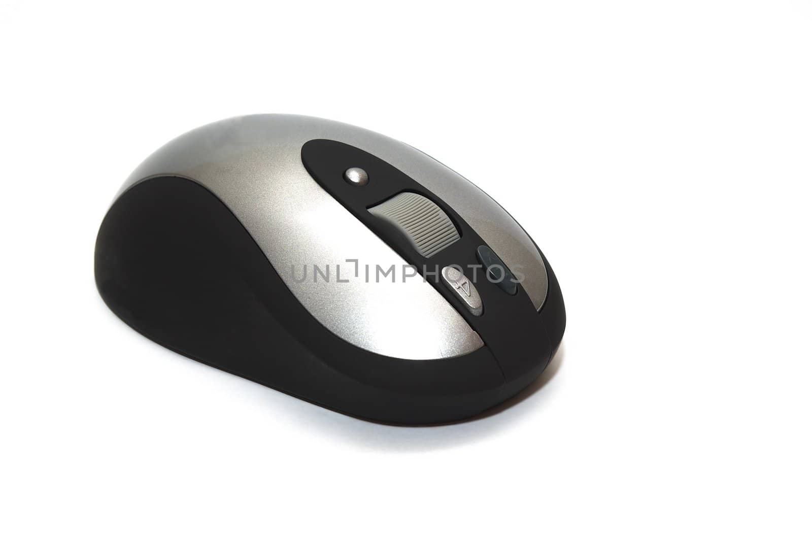 photo of the computer mouse on white background