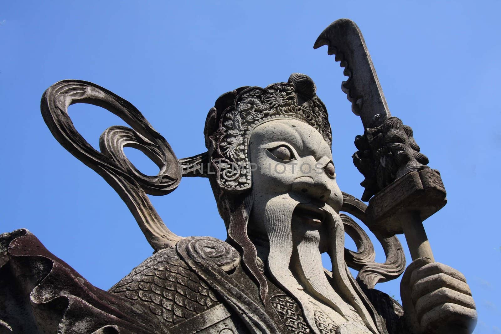 Guardian Staue, Wat Po, Bangkok, Thailand