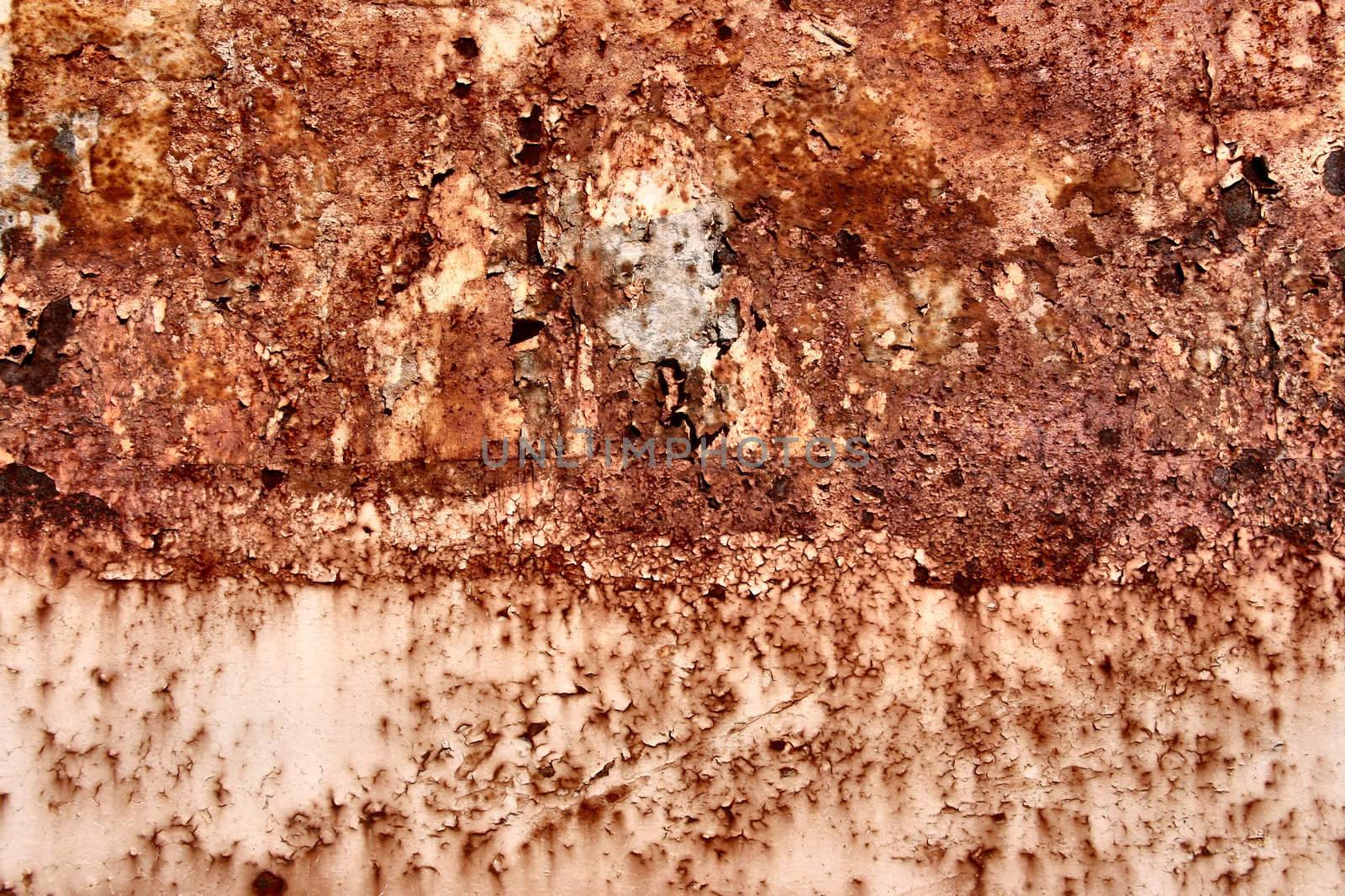 Abstract steel rusty background. Metallic surface texture.