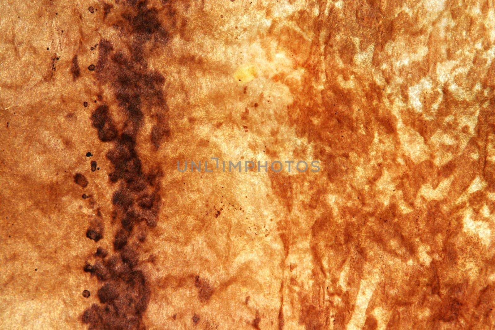 Aged paper with burn marks