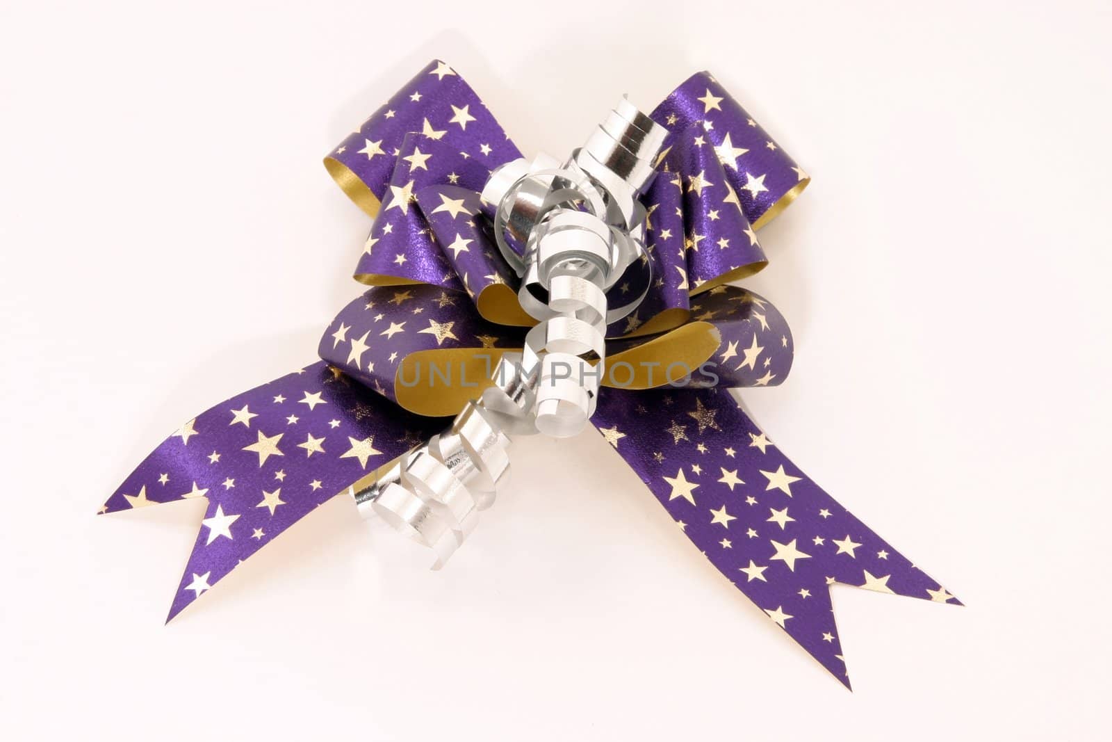 Seasonal bow isolated front view