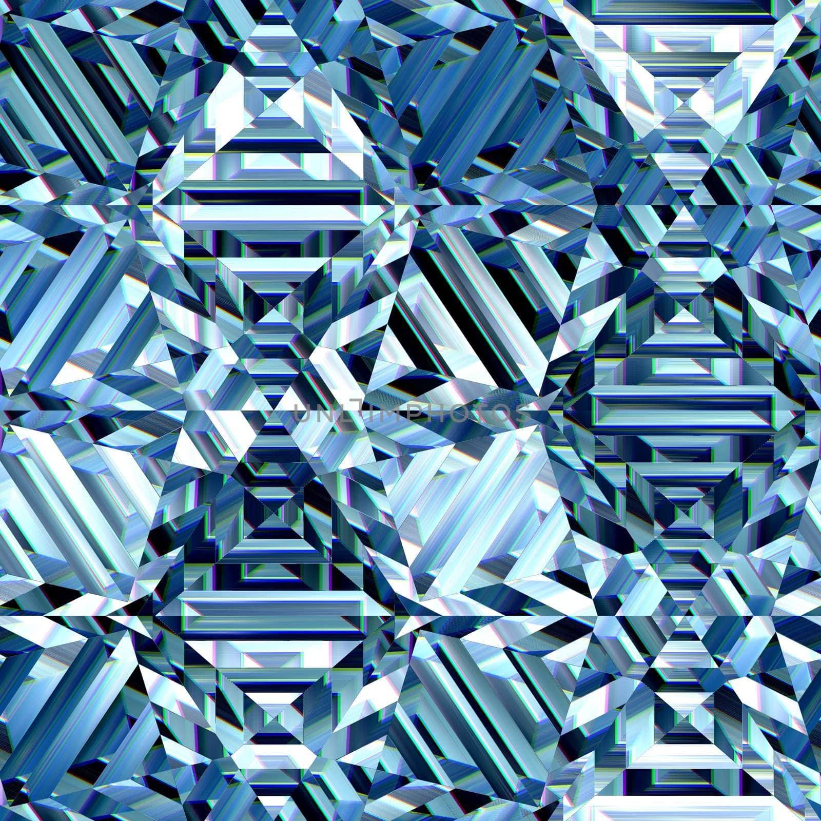 Blue ice  crystal, patterns, texture suits for duplication of the background