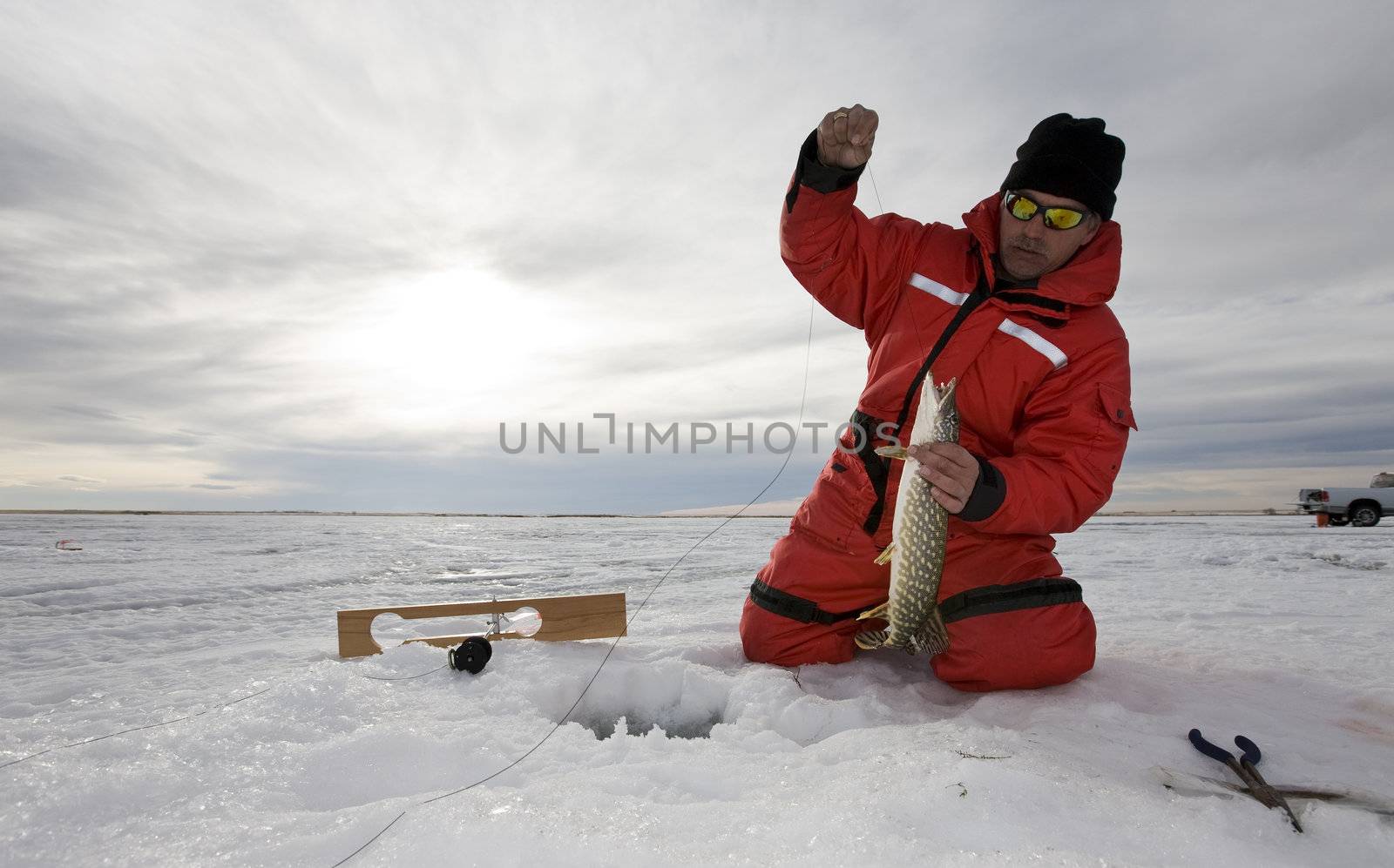 Ice fishing by stevemc