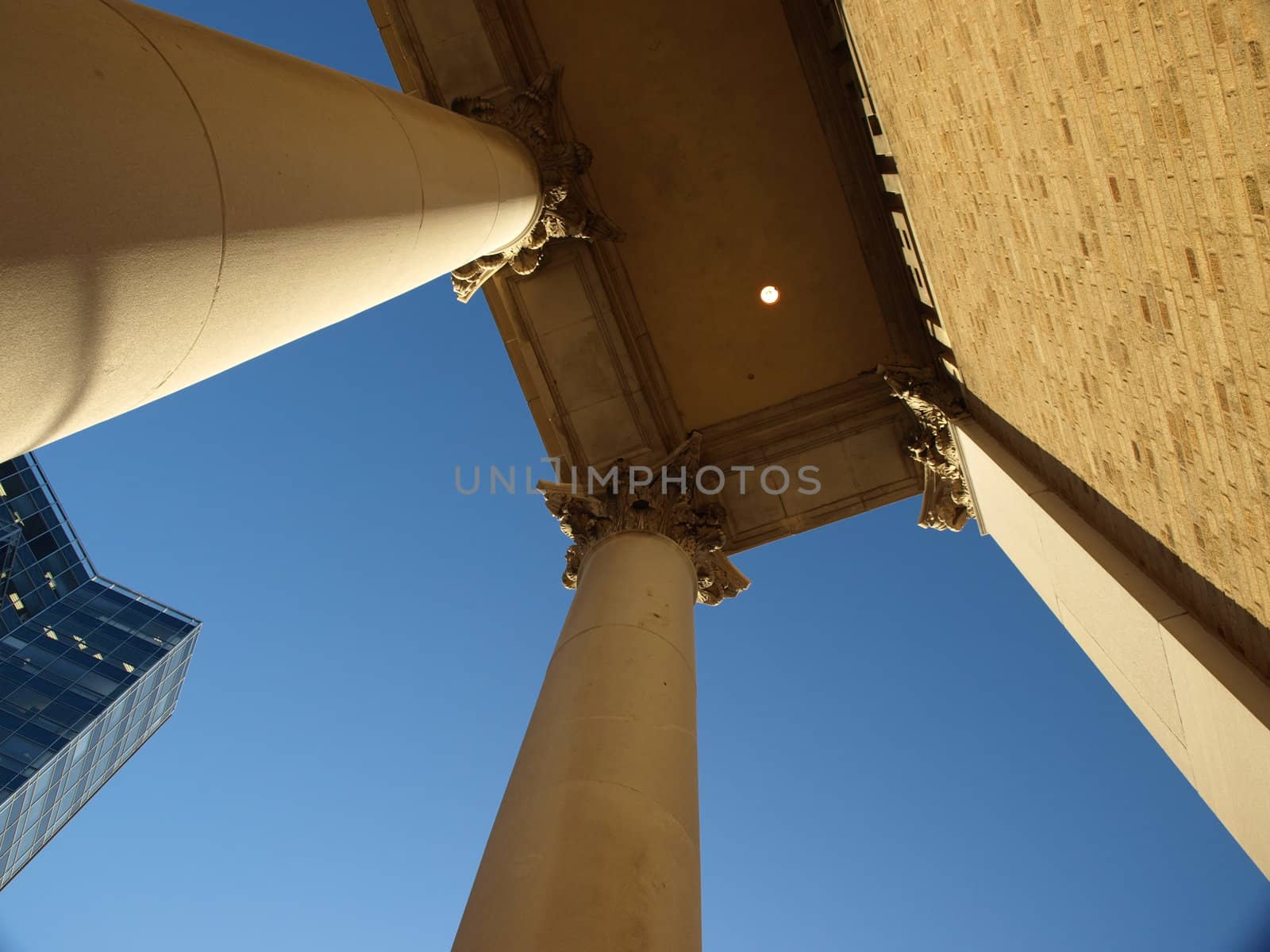 Tall greek styled columns 