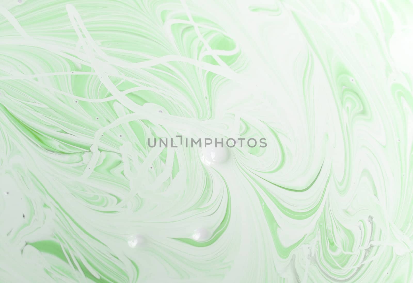 Green swirls of liquid by ADavis