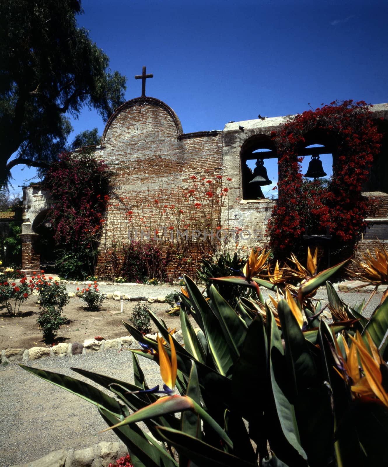 Missions in California build in 18. Century