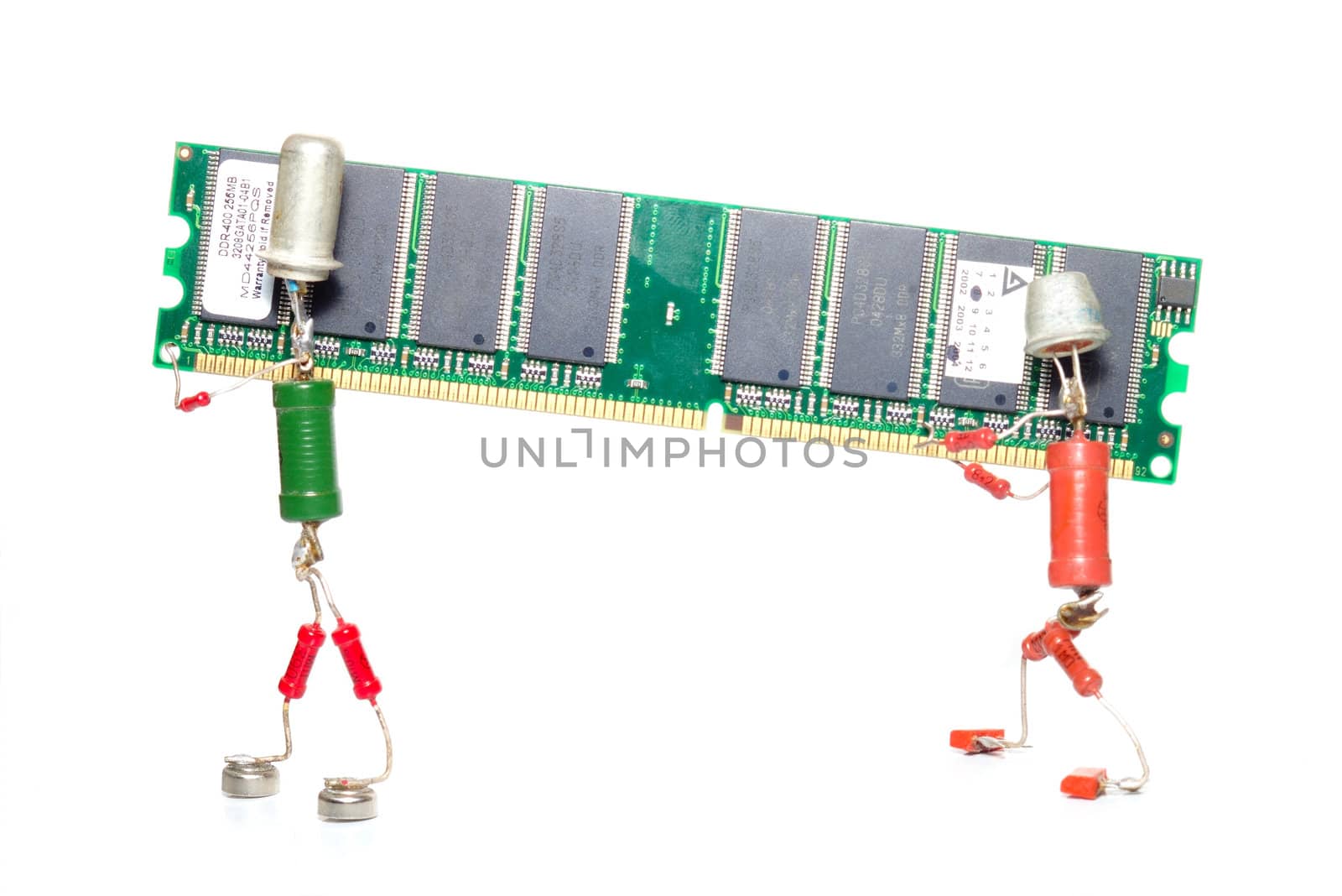 DDR memory repair or upgrade