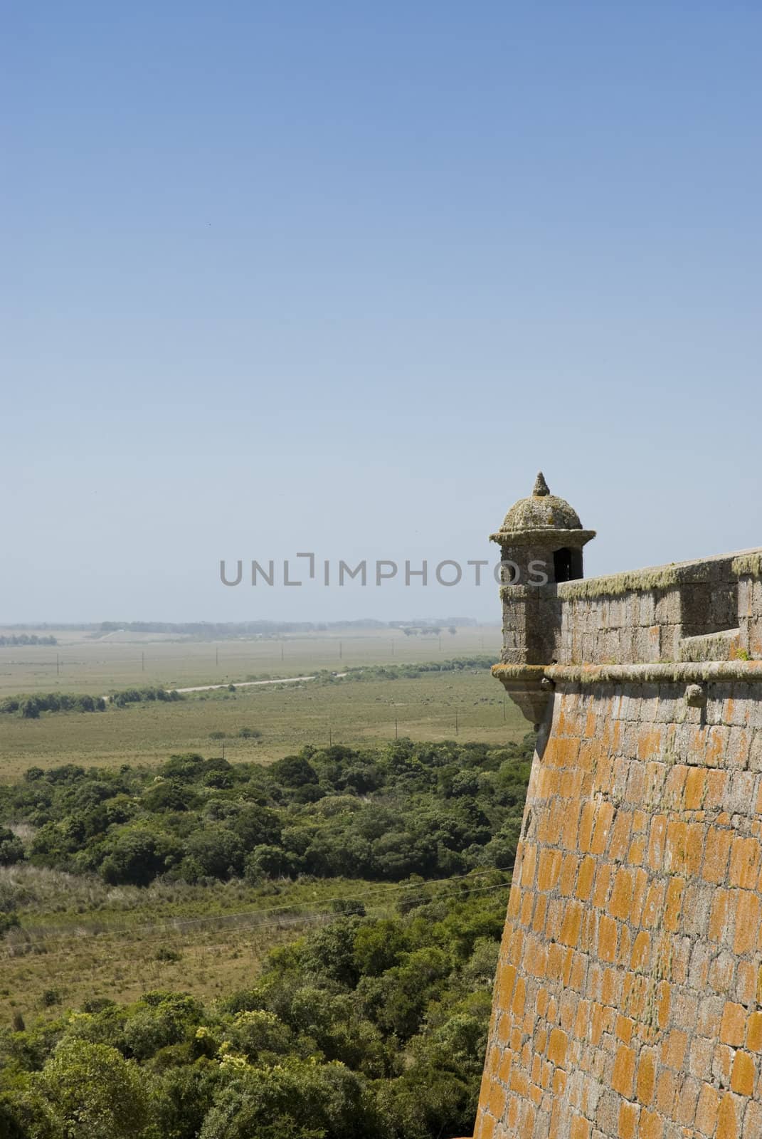 Detail of Forte Santa Teresa, Chuy, Uruguay.