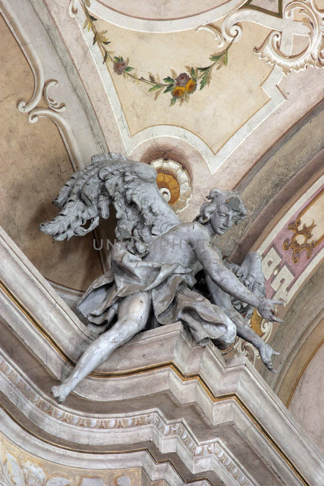 Angel in the church 