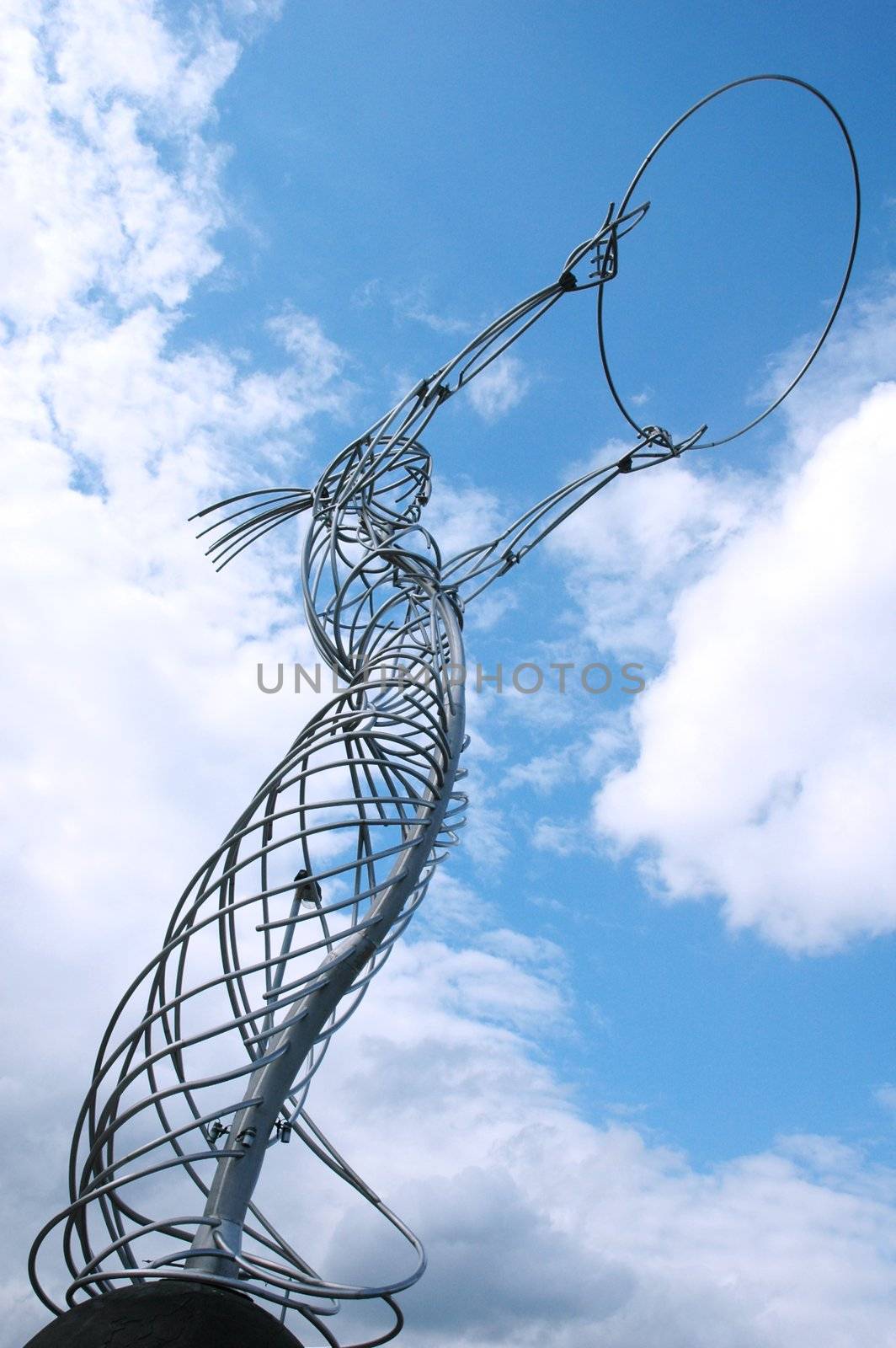 Sculpture ring of thanksgiving in Belfast Ireland