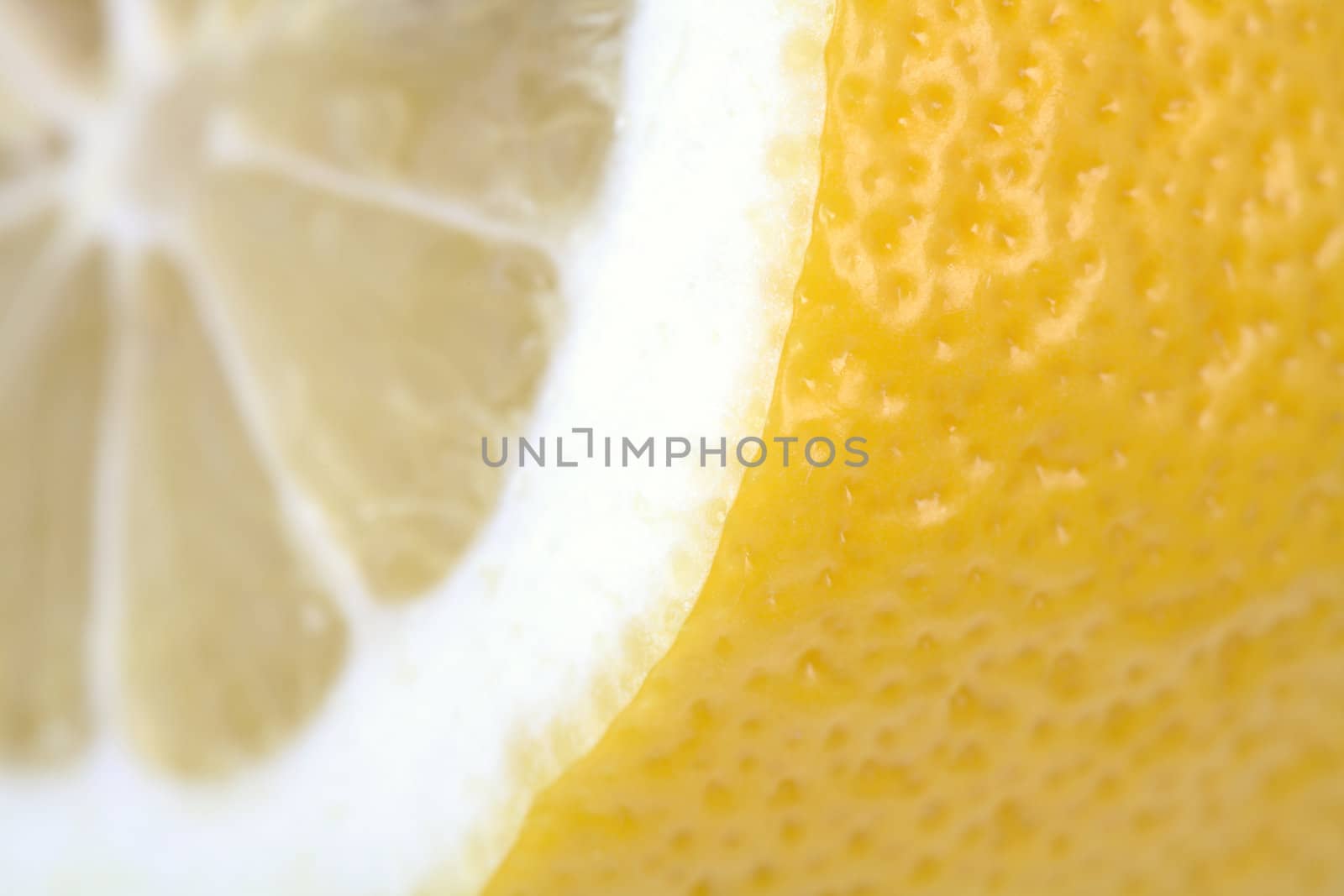Cut Solar Fruit, Lemon, Yellow