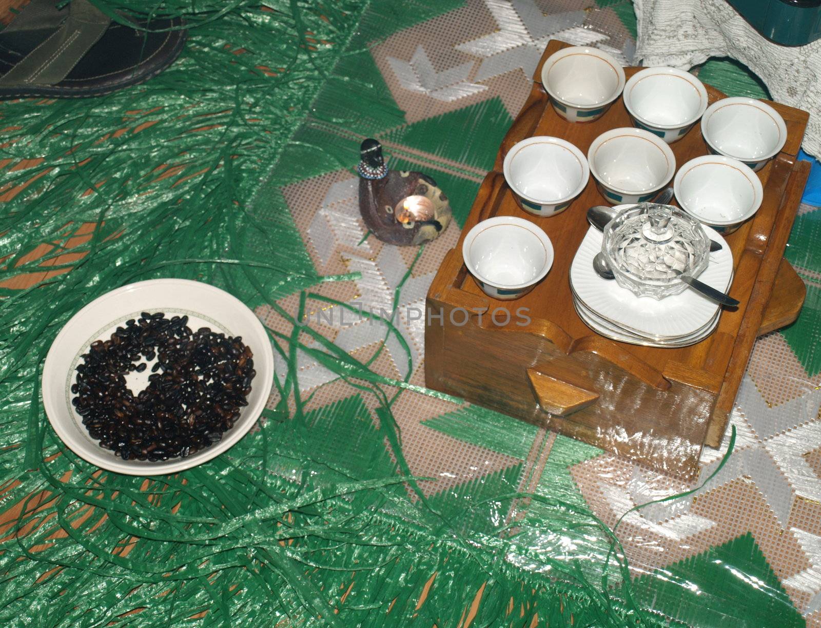 coffee ceremony in ethiopian way