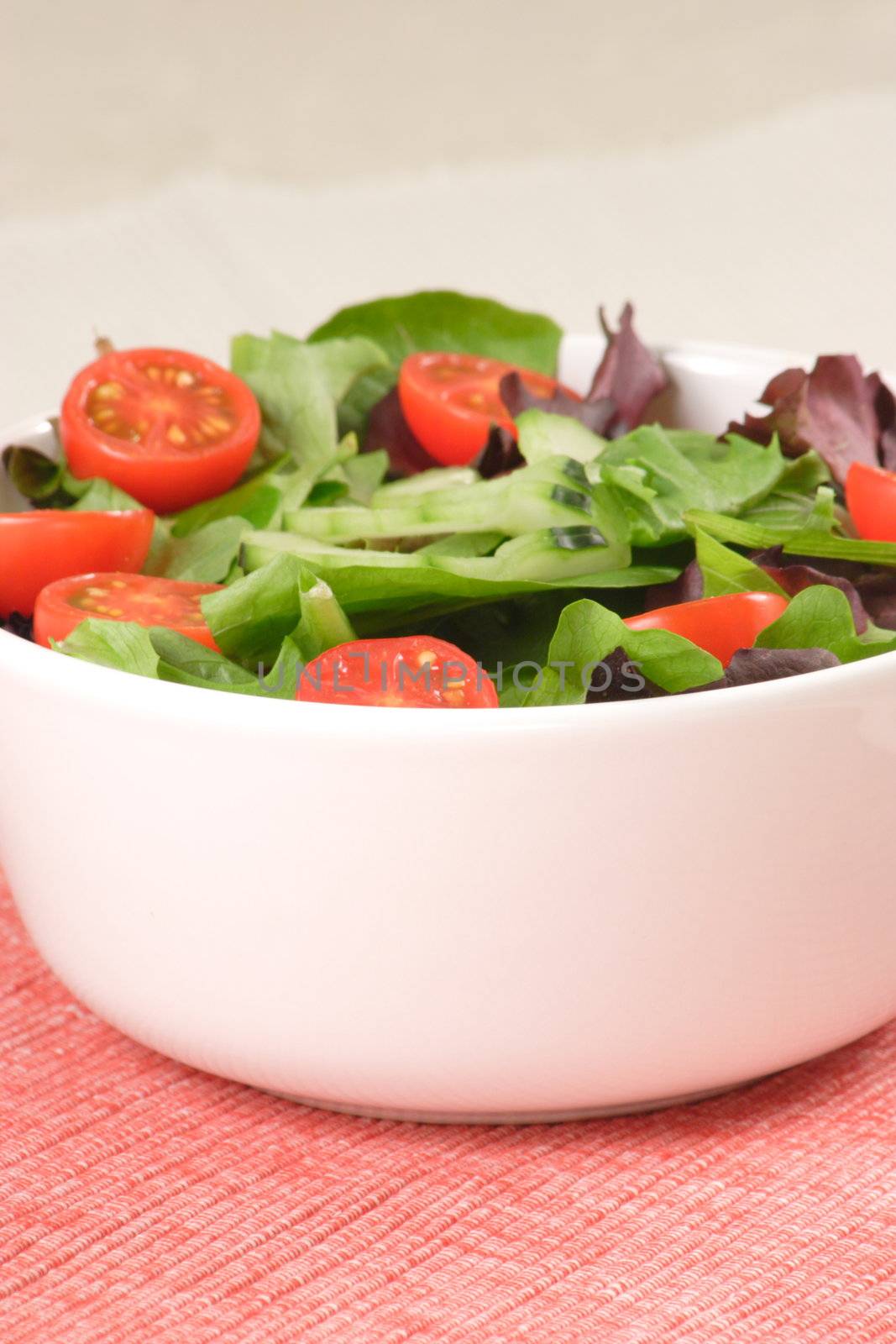 healthy salad by tacar