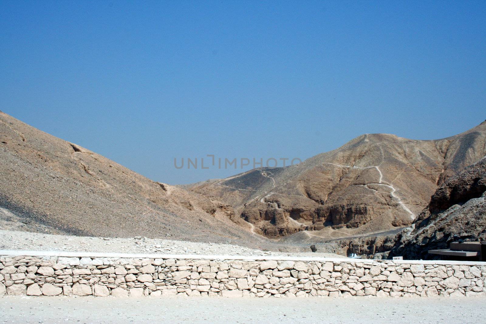 Look to the valley of tsars, Egypt.